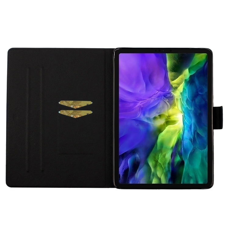 For iPad Pro 11 2024 Voltage Coloured Drawing Smart Leather Tablet Case(Love Balloons) - iPad Pro 11 2024 Cases by buy2fix | Online Shopping UK | buy2fix