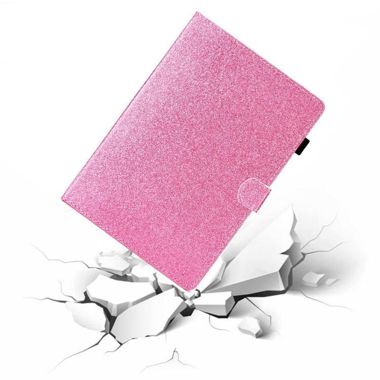 For iPad Pro 11 2024 Glitter Smart Leather Tablet Case(Pink) - iPad Pro 11 2024 Cases by buy2fix | Online Shopping UK | buy2fix