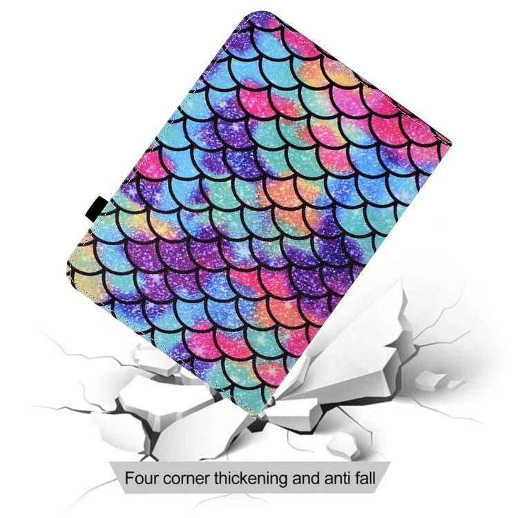 For iPad Pro 11 2024 Painted Elastic Band Smart Leather Tablet Case(Wavy Pattern) - iPad Pro 11 2024 Cases by buy2fix | Online Shopping UK | buy2fix