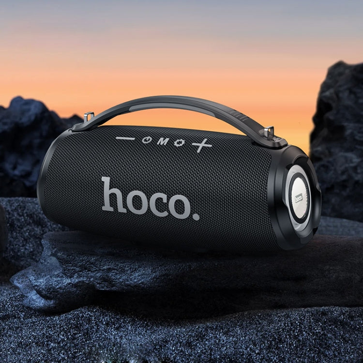 hoco HA4 Surge Outdoor Bluetooth 5.3 Speaker Support TWS / FM(Black) - Desktop Speaker by hoco | Online Shopping UK | buy2fix