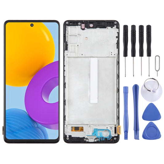 For Samsung Galaxy M52 5G SM-M526B 6.43inch OLED LCD Screen Digitizer Full Assembly with Frame - Galaxy M Series Parts by buy2fix | Online Shopping UK | buy2fix