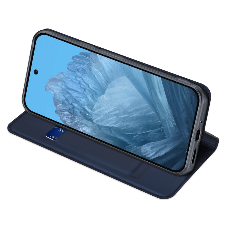 For Google Pixel 9 Pro XL DUX DUCIS Skin Pro Series Horizontal Flip Phone Leather Case(Blue) - Google Cases by DUX DUCIS | Online Shopping UK | buy2fix