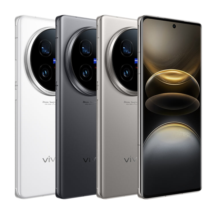 vivo X100 Ultra, 12GB+256GB, Face ID / Fingerprint Identification, 6.78 inch Android 14 OriginOS 4 Snapdragon 8 Gen 3 Octa Core, OTG, NFC, Network: 5G, Support Google Play(White) - vivo by vivo | Online Shopping UK | buy2fix