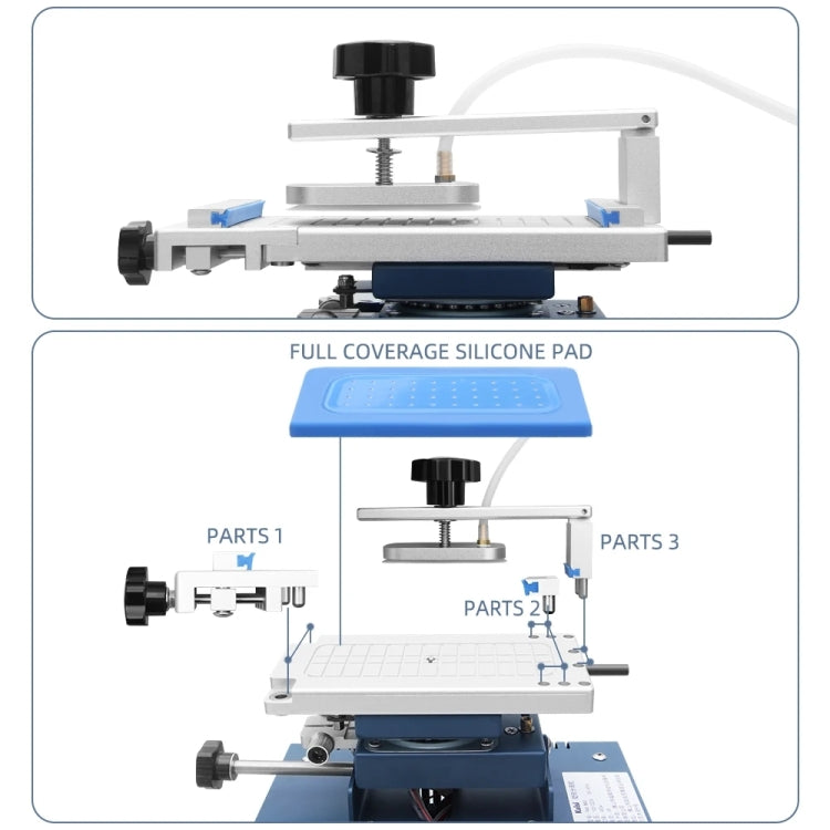 Kaisi 946 Max Double Vacuum Pumps LCD Separator Rotating Thermal Machine, US Plug - Separation Equipment by Kaisi | Online Shopping UK | buy2fix