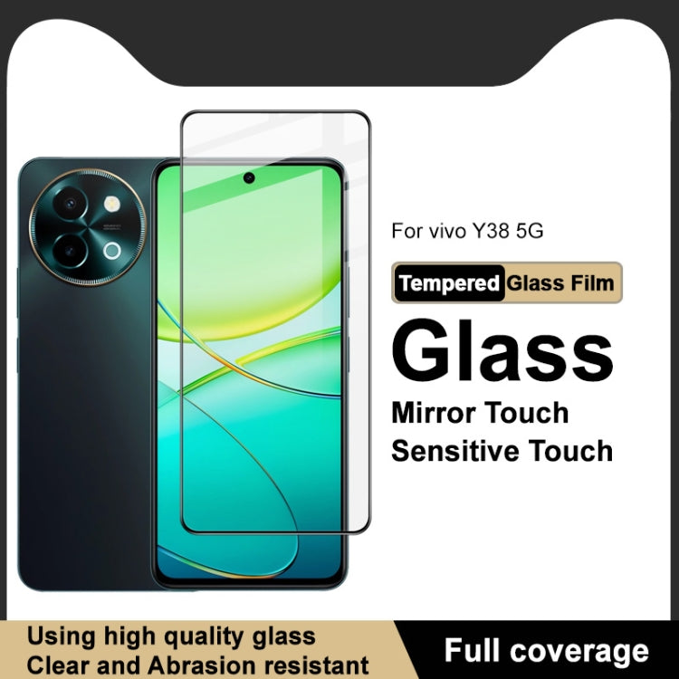 For vivo Y38 5G imak 9H Surface Hardness Full Screen Tempered Glass Film Pro+ Series - vivo Tempered Glass by imak | Online Shopping UK | buy2fix