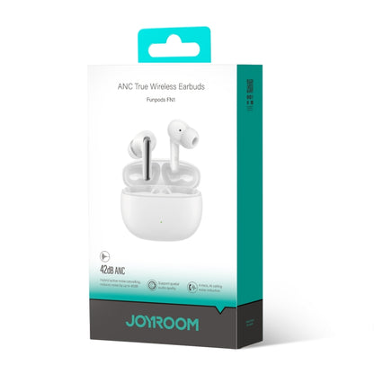 JOYROOM JR-FN1 Funpods Series True Wireless Bluetooth Earphone(White) - TWS Earphone by JOYROOM | Online Shopping UK | buy2fix