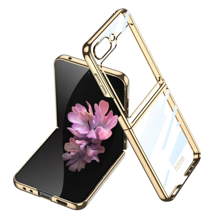 For Samsung Galaxy Z Flip6 GKK Electroplating Full Coverage Phone Case(Gold) - Galaxy Z Flip6 5G Cases by GKK | Online Shopping UK | buy2fix