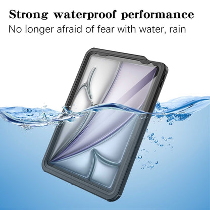 For iPad Air 11 2024 / Air 5 / 4 RedPepper IP68 Waterproof PC + TPU Tablet  Case(Black) - iPad Air 11 2024 Cases by RedPepper | Online Shopping UK | buy2fix