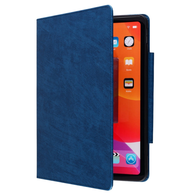 For Samsung Galaxy Tab S9 FE / S9 / S8 / S7 Cat Buckle Leather Smart Tablet Case(Royal Blue) - Galaxy Tab S9 Cases by buy2fix | Online Shopping UK | buy2fix