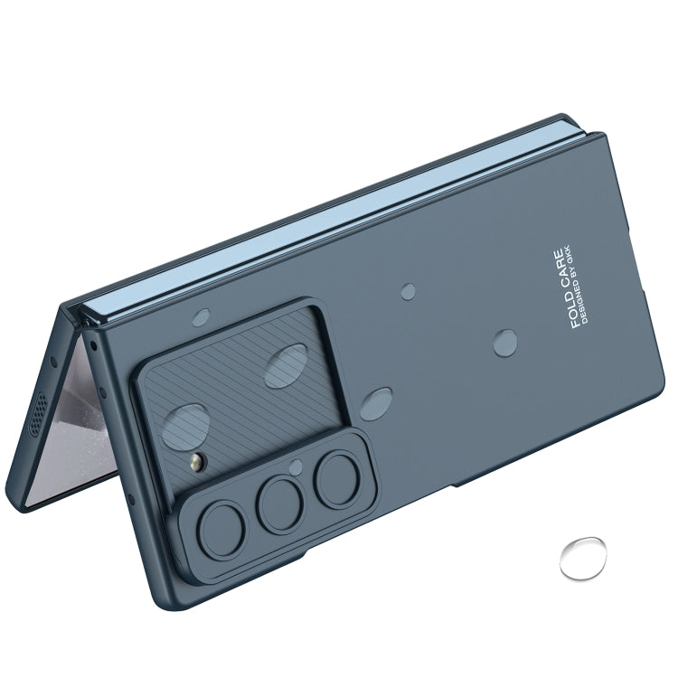 For Samsung Galaxy Z Fold6 GKK Integrated Ultra-thin Sliding Window Phone Case(Grey) - Galaxy Z Fold6 5G Cases by GKK | Online Shopping UK | buy2fix