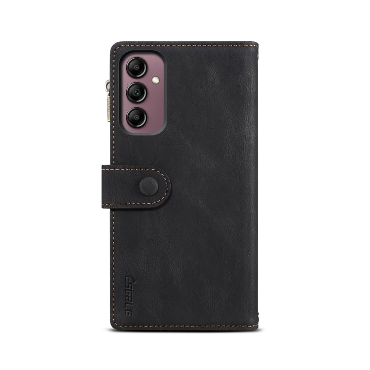 For Samsung Galaxy S24 FE 5G ESEBLE Retro Frosted RFID Flip Leather Phone Case(Black) - Galaxy S24 FE 5G Cases by ESEBLE | Online Shopping UK | buy2fix