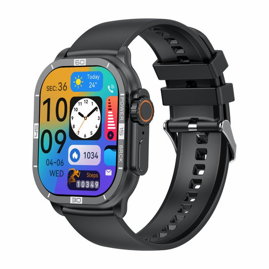 LEMFO HK96S 2.06 inch BT5.3 IP68 Sport Smart Watch, Support Bluetooth Call / Sleep / Blood Oxygen / Heart Rate / Blood Pressure Health Monitor(Black) - Smart Watches by LEMFO | Online Shopping UK | buy2fix