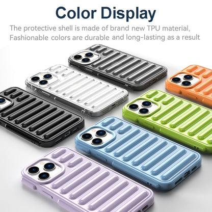 For iPhone 16 Plus Capsule Series Candy Color TPU Phone Case(Purple) - iPhone 16 Plus Cases by buy2fix | Online Shopping UK | buy2fix