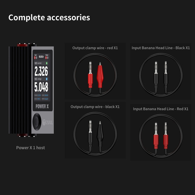 2UUL PW11 Power X High Refresh Full-color Screen Power PCB Detector - Test Tools by 2UUL | Online Shopping UK | buy2fix