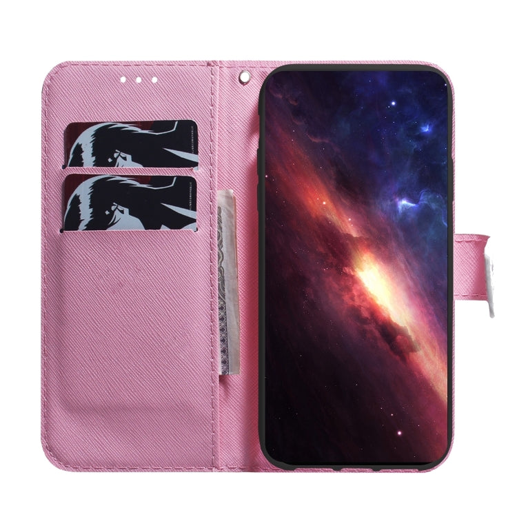 For Xiaomi Redmi K70 Pro / K70 Coloured Drawing Flip Leather Phone Case(Magnolia) - K70 Cases by buy2fix | Online Shopping UK | buy2fix