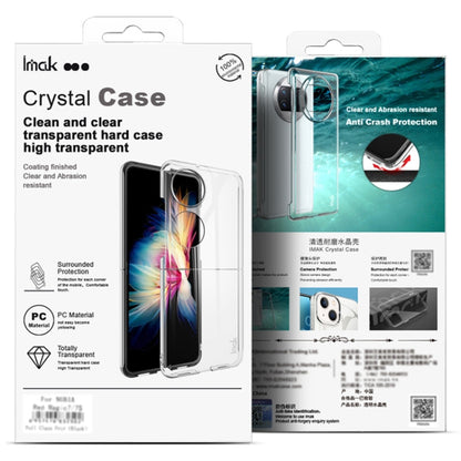 For Samsung Galaxy Z Flip6 imak Wing II Pro Series Wear-resisting Crystal Phone Case(Transparent) - Galaxy Z Flip6 5G Cases by imak | Online Shopping UK | buy2fix