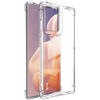 For Motorola Moto G85 5G IMAK Space Shield PC + TPU Airbag Shockproof Phone Case(Transparent) - Motorola Cases by imak | Online Shopping UK | buy2fix