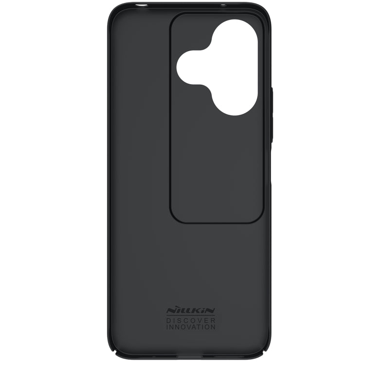 For Redmi Note 13R 5G / 13 4G NILLKIN Black Mirror Series Camshield PC Phone Case(Black) - Redmi 13 Cases by NILLKIN | Online Shopping UK | buy2fix