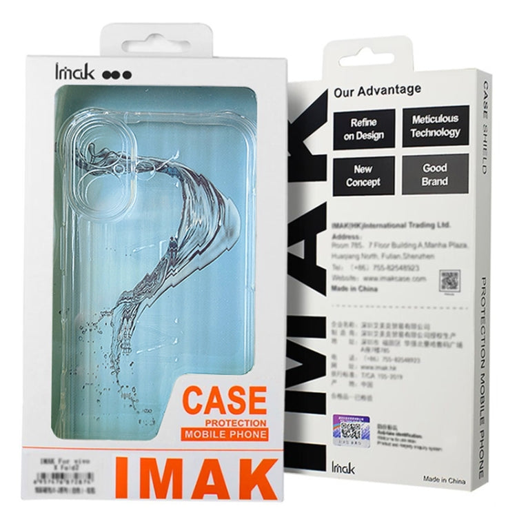 For Xiaomi POCO X6 5G IMAK Space Shield PC + TPU Airbag Shockproof Phone Case(Transparent) - Xiaomi Cases by imak | Online Shopping UK | buy2fix