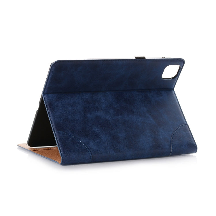 Retro Book Style Leather Tablet Case For iPad Pro 13 2024(Navy Blue) - iPad Pro 13 2024 Cases by buy2fix | Online Shopping UK | buy2fix