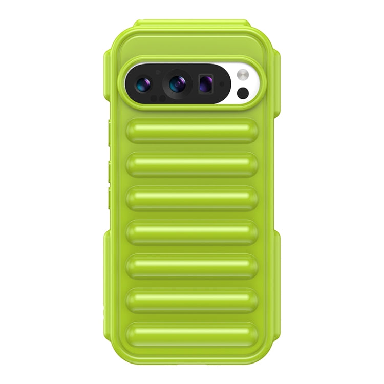 For Google Pixel 9 Capsule Series Candy Color TPU Phone Case(Green) - Google Cases by buy2fix | Online Shopping UK | buy2fix