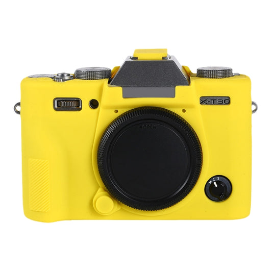 For FUJIFILM X-T30 II Soft Silicone Protective Case(Yellow) - Protective Case by buy2fix | Online Shopping UK | buy2fix