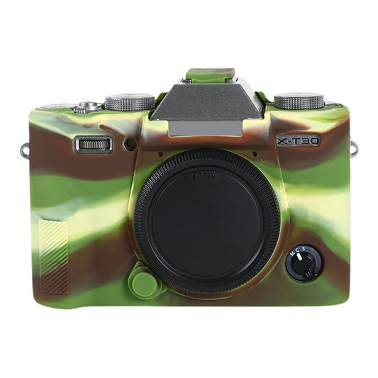 For FUJIFILM X-T30 II Soft Silicone Protective Case(Camouflage) - Protective Case by buy2fix | Online Shopping UK | buy2fix