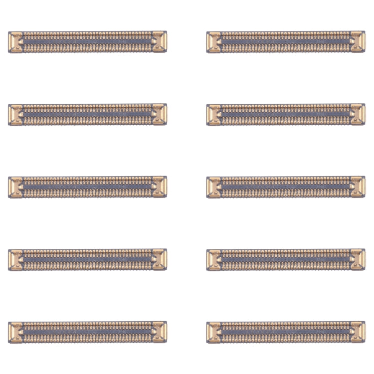 For Samsung Galaxy A33 5G SM-A336B 10pcs Motherboard LCD Display FPC Connector - Galaxy A Series Parts by buy2fix | Online Shopping UK | buy2fix