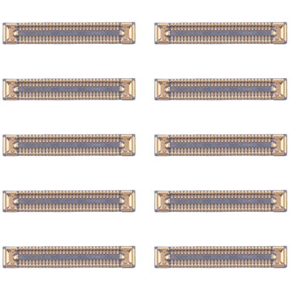 For Samsung Galaxy S24 Ultra SM-S928B 10pcs Motherboard LCD Display FPC Connector - Galaxy S Series Parts by buy2fix | Online Shopping UK | buy2fix