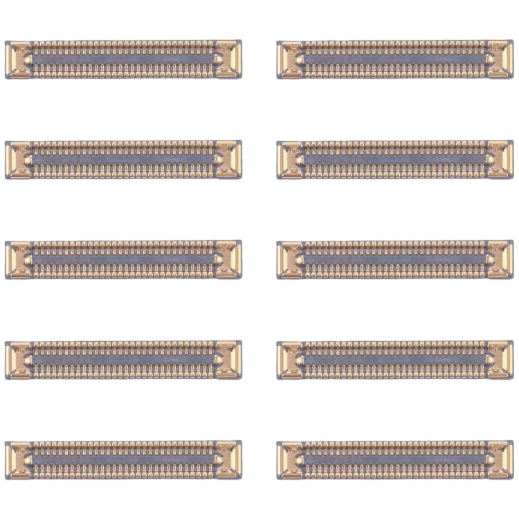 For Samsung Galaxy S23+ SM-S916B 10pcs Motherboard LCD Display FPC Connector - Galaxy S Series Parts by buy2fix | Online Shopping UK | buy2fix