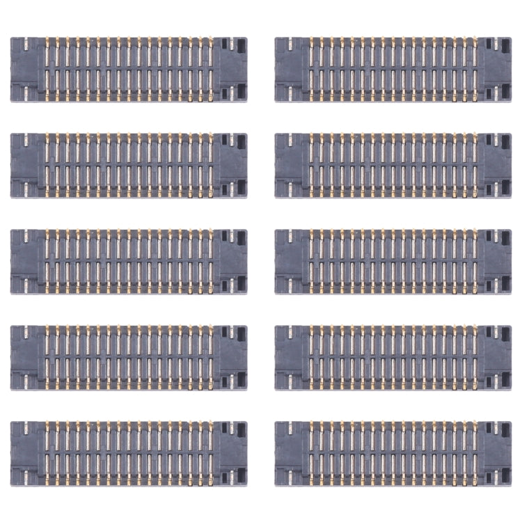 For Samsung Galaxy A03 Core SM-A032F 10pcs Motherboard LCD Display FPC Connector - Galaxy A Series Parts by buy2fix | Online Shopping UK | buy2fix