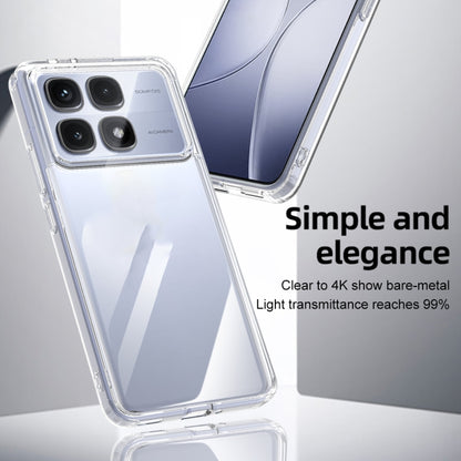 For Redmi K70 Ultra Armor Clear TPU Hard PC Phone Case(Matte Black) - Xiaomi Cases by buy2fix | Online Shopping UK | buy2fix