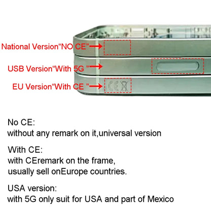 For iPhone 15 Middle Frame Bezel Plate with Side Keys + Card Tray, Version:US Version(Green) - LCD Related Parts by buy2fix | Online Shopping UK | buy2fix