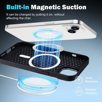 For iPhone 15 Pro Ice Feeling Cooling MagSafe Magnetic Phone Case(White) - iPhone 15 Pro Cases by buy2fix | Online Shopping UK | buy2fix