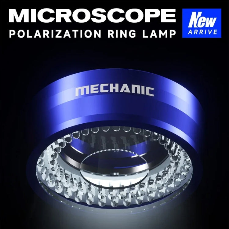 Mechanic LS720 Ultra High Lumen Adjustable Microscope Polarization Ring Lamp for Remover Glare - Microscope Magnifier Series by MECHANIC | Online Shopping UK | buy2fix