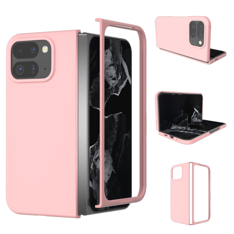 For Google Pixel 9 Pro Fold Skin Feel PC Phone Case(Pink) - Google Cases by buy2fix | Online Shopping UK | buy2fix