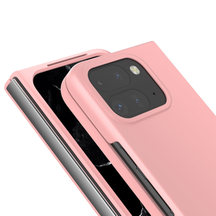 For Google Pixel 9 Pro Fold Skin Feel PC Phone Case(Pink) - Google Cases by buy2fix | Online Shopping UK | buy2fix