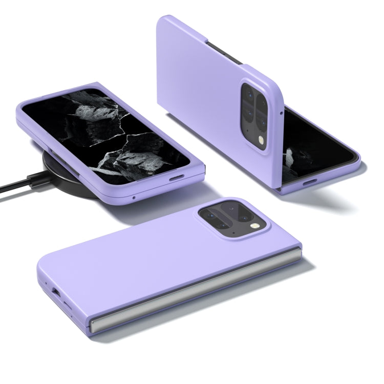 For Google Pixel 9 Pro Fold Skin Feel PC Phone Case(Purple) - Google Cases by buy2fix | Online Shopping UK | buy2fix