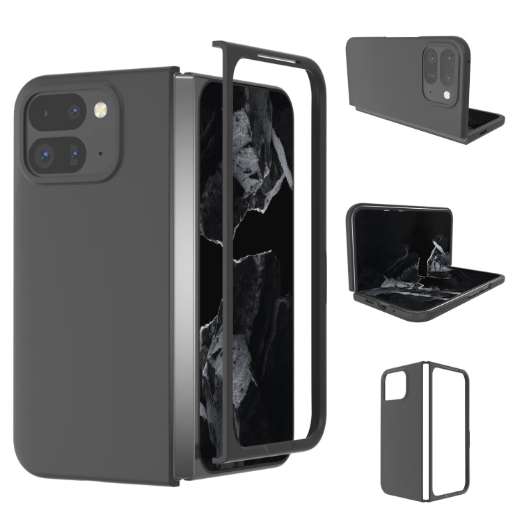 For Google Pixel 9 Pro Fold Skin Feel PC Phone Case(Black) - Google Cases by buy2fix | Online Shopping UK | buy2fix