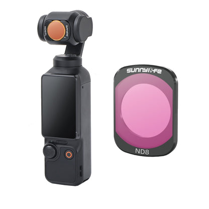 For DJI Osmo Pocket 3 Sunnylife Camera Lens Filter, Filter:ND8 - Lens Accessories by Sunnylife | Online Shopping UK | buy2fix