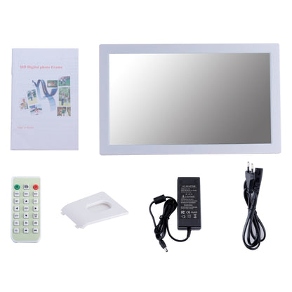 18.5 inch IPS Screen Digital Photo Frame, Plug Type:EU Plug(White) - 15 inch Above by buy2fix | Online Shopping UK | buy2fix