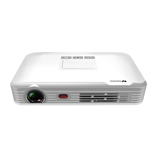 WOWOTO T9 1280 x 800 RGB LED Portable Projector Android 6.0 2GB+16GB, Plug Type:EU Plug(White) - LED Projector by WOWOTO | Online Shopping UK | buy2fix