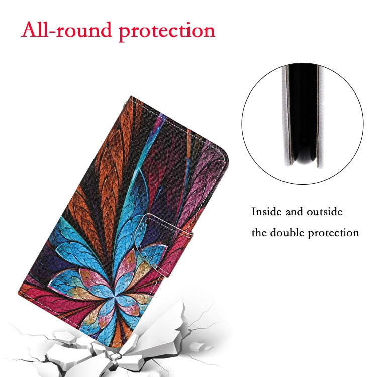 For OPPO Realme 6i Colored Drawing Pattern Horizontal Flip Leather Case with Holder & Card Slots & Wallet(Oil Painting) - Realme Cases by buy2fix | Online Shopping UK | buy2fix