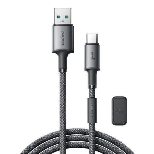 JOYROOM S-A50 3A 480Mbps Fast Charging Data Cable, USB-A to Type-C Cable, Length: 1.2m(Dark Gray) - USB-C & Type-C Cable by JOYROOM | Online Shopping UK | buy2fix