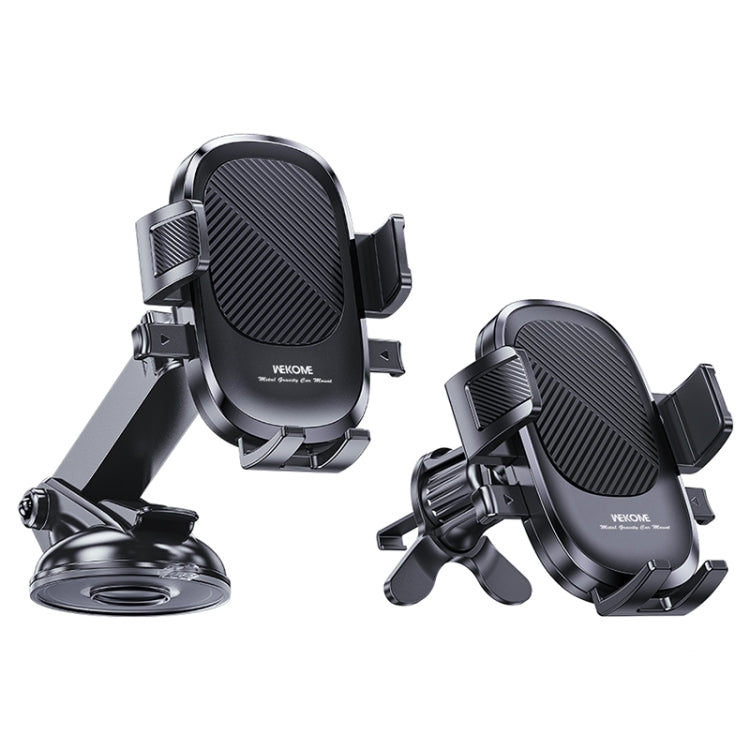 WEKOME WA-S59 2pcs/Set K-Captain Ultimate Mechanic Car Holder(Black) - Car Holders by WK | Online Shopping UK | buy2fix