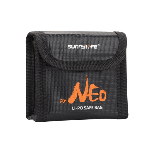 For DJI Neo Sunnylife Battery Explosion-proof Safe Bag Protective Li-Po Safe Bag(For 3pcs Batteries) - Backpacks & Bags by Sunnylife | Online Shopping UK | buy2fix