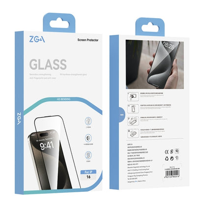 For iPhone 16 Pro Max ZGA 0.33mm 2.5D Anti-static HD Tempered Glass Film - iPhone 16 Pro Max Tempered Glass by ZGA | Online Shopping UK | buy2fix