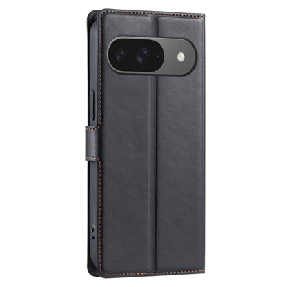 For Google Pixel 9 / 9 Pro Voltage Ultra-thin Dot Leather Phone Case(Black) - Google Cases by buy2fix | Online Shopping UK | buy2fix