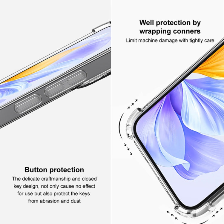 For Samsung Galaxy S23 Ultra 5G IMAK UX-4 Series Four-corner Shockproof Phone Case(Transparent) - Galaxy S23 Ultra 5G Cases by imak | Online Shopping UK | buy2fix