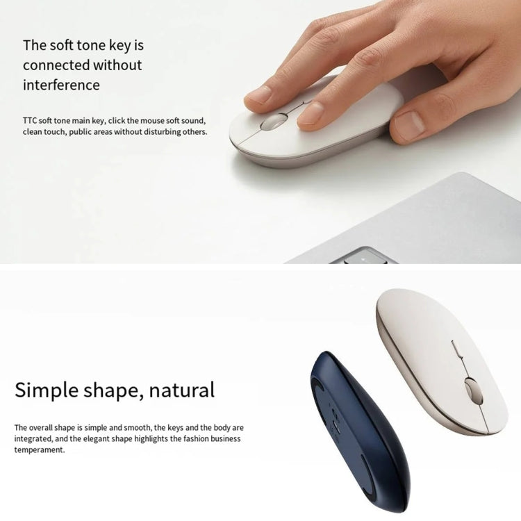 Original Xiaomi XMBXSB01YM Bluetooth Dual Mode Silent Portable Mouse 3(Black) - Wireless Mice by Xiaomi | Online Shopping UK | buy2fix